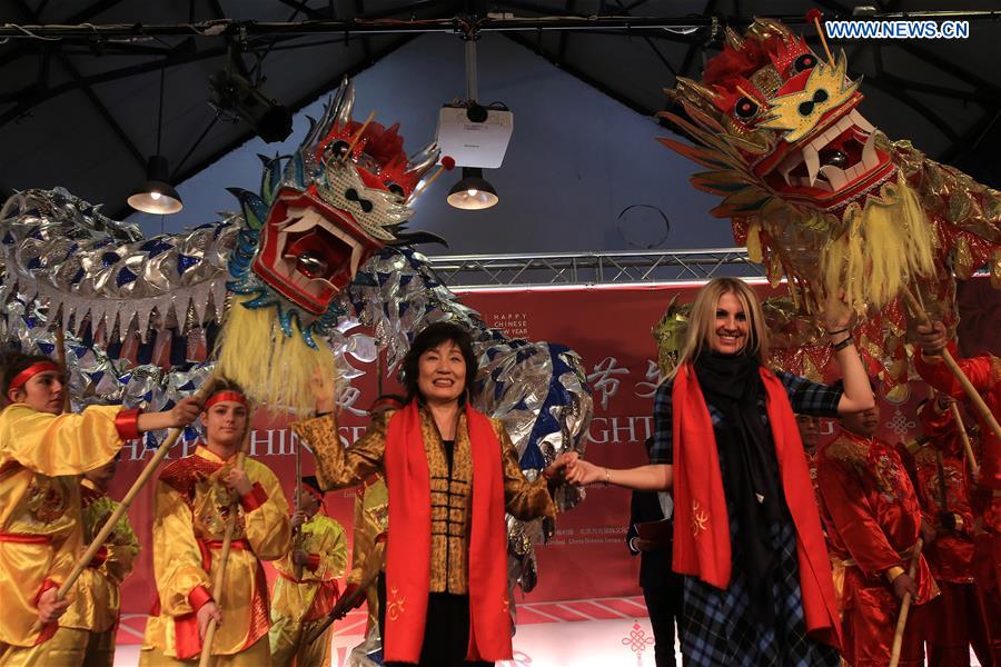 GREECE-ATHENS-CHINESE NEW YEAR-CELEBRATION