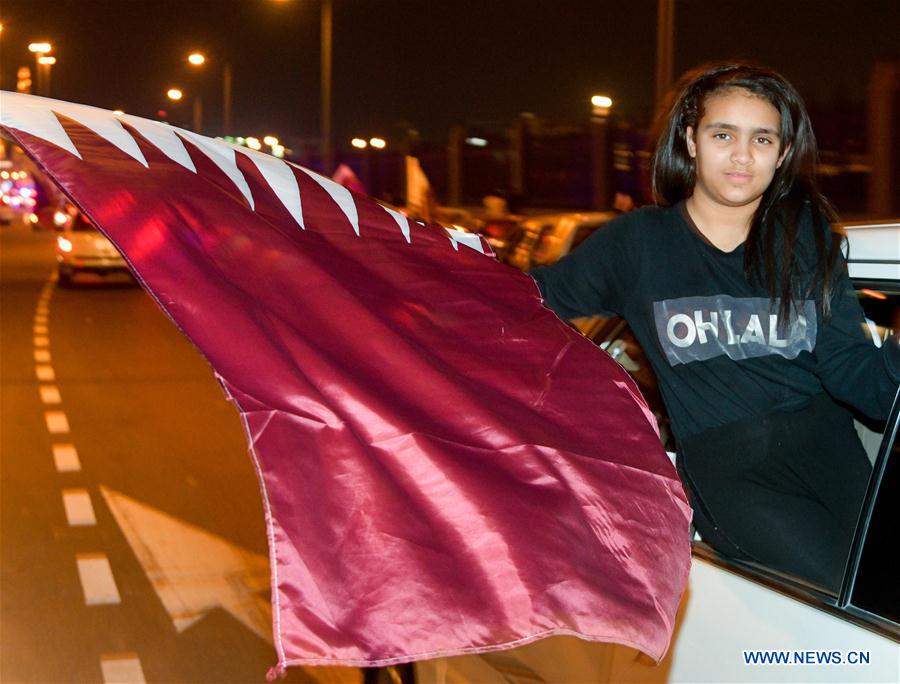 (SP)QATAR-DOHA-SOCCER-AFC ASIAN CUP 2019-FANS OF QATAR