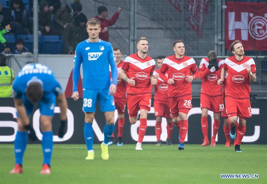 (SP)GERMANY-SINSHEIM-SOCCER-BUNDESLIGA-HOFFENHEIM VS DUESSELDORF