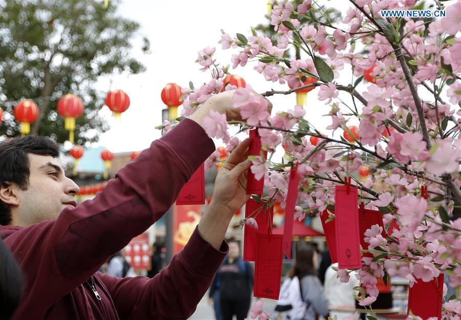 U.S.-LOS ANGELES-HOLLYWOOD-LUNAR NEW YEAR-CELEBRATION