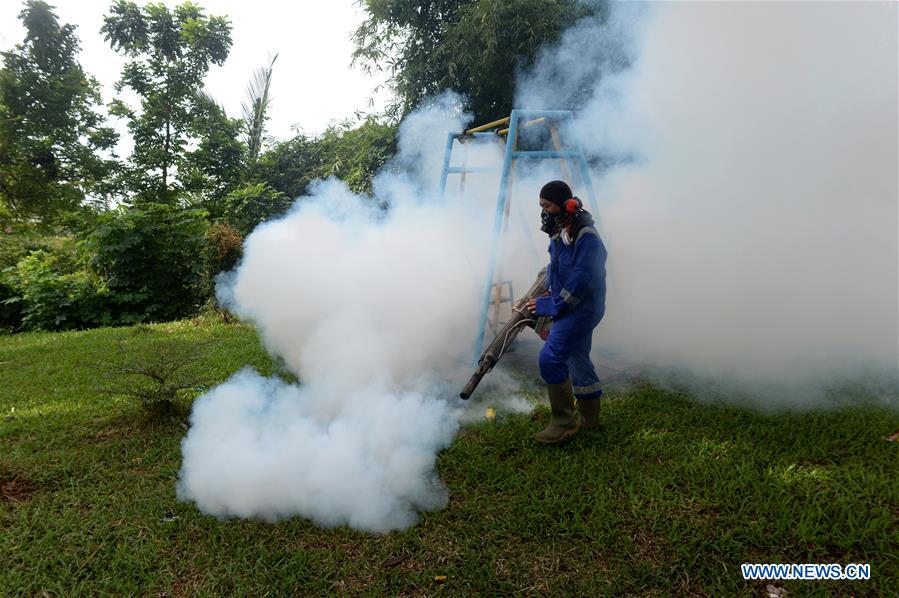 INDONESIA-SOUTH TANGERANG-ANTI-MOSQUITO FOG