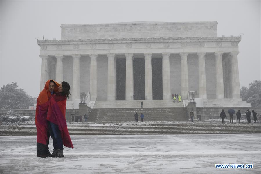 U.S.-WASHINGTON D.C.-SNOW