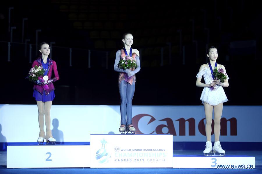 (SP)CROATIA-ZAGREB-ISU WORLD JUNIOR FIGURE SKATING CHAMPIONSHIPS