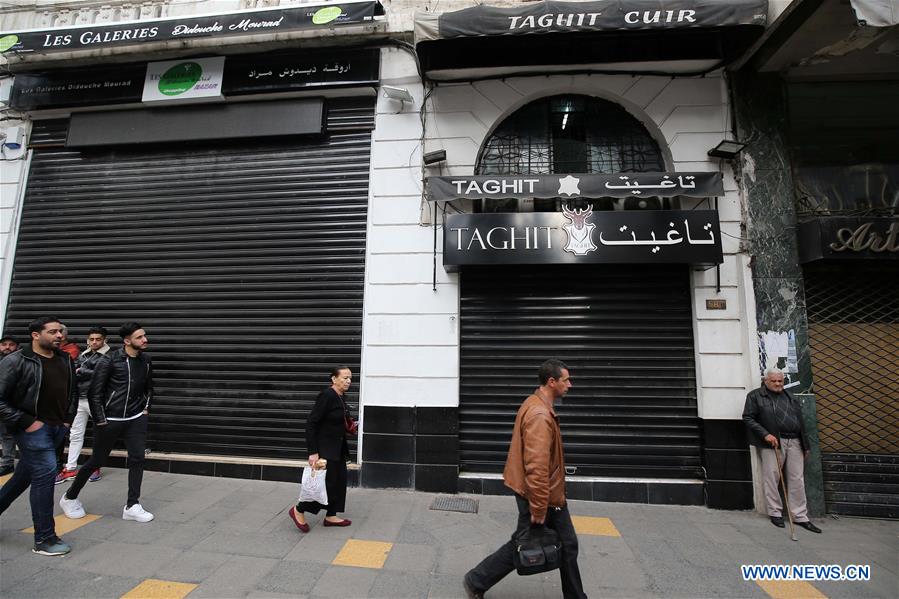 ALGERIA-ALGIERS-STRIKE