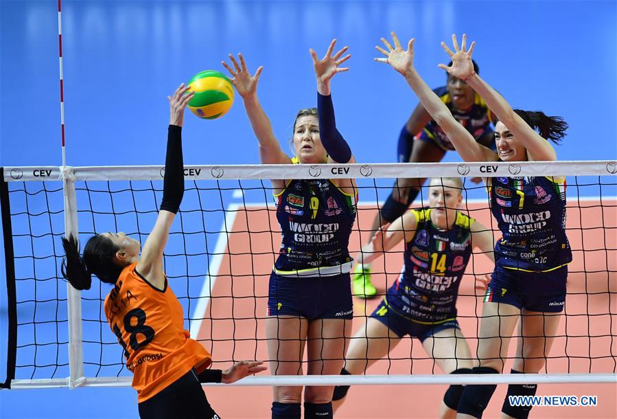 (SP)TURKEY-ISTANBUL-VOLLEYBALL-CEV CHAMPIONSHIPS LEAGUE-QUARTERFINAL