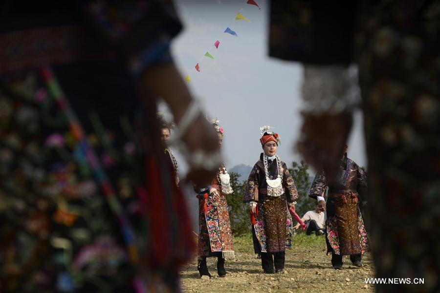 #CHINA-GUIZHOU-MIAO ETHNIC GROUP-SISTERS FESTIVAL (CN)