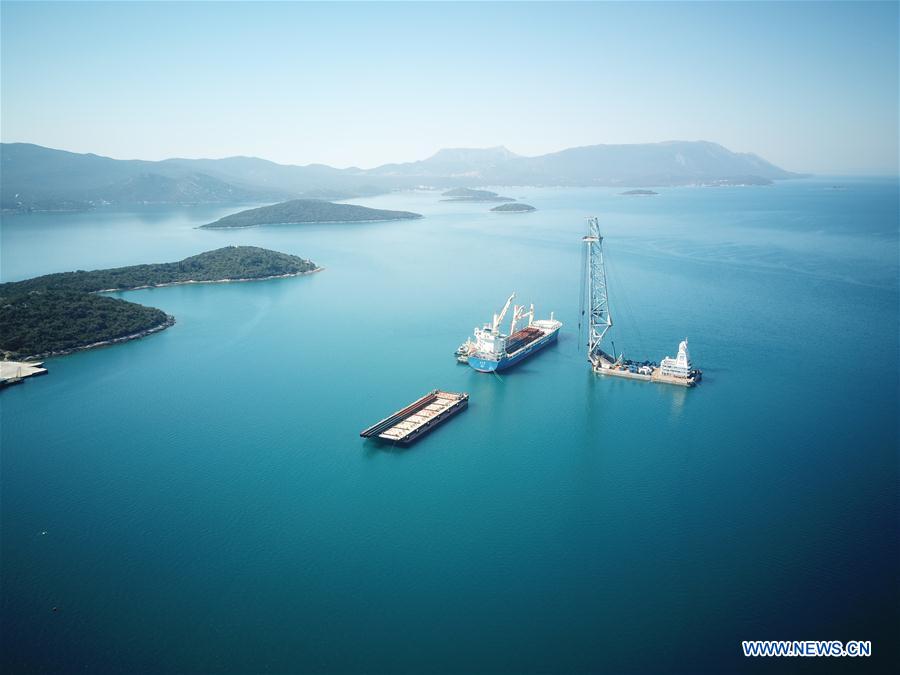 CROATIA-PELJESAC BRIDGE-CONSTRUCTION