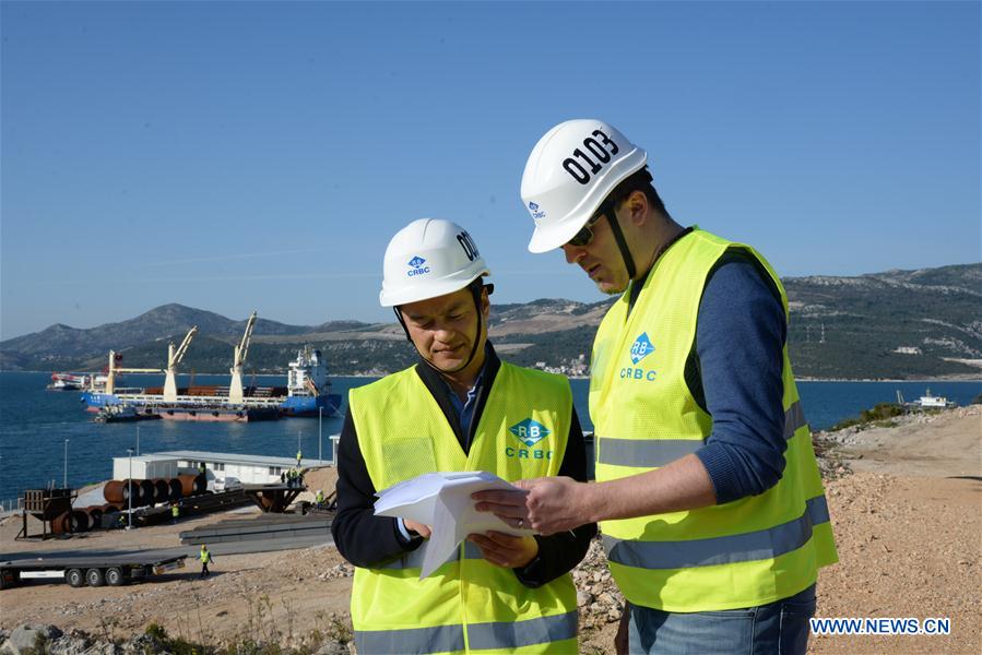 CROATIA-PELJESAC BRIDGE-CONSTRUCTION