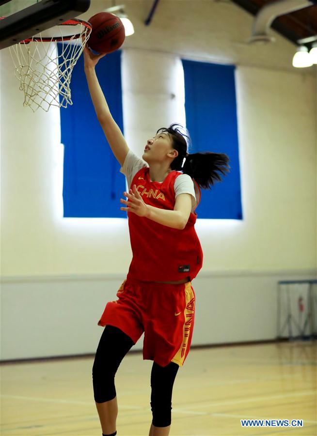 (SP)U.S.-LOS ANGELES-WNBA-DRAFT-HAN XU