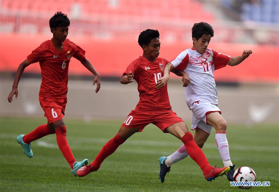 (SP)CHINA-WEINAN-SOCCER-HUA SHAN CUP