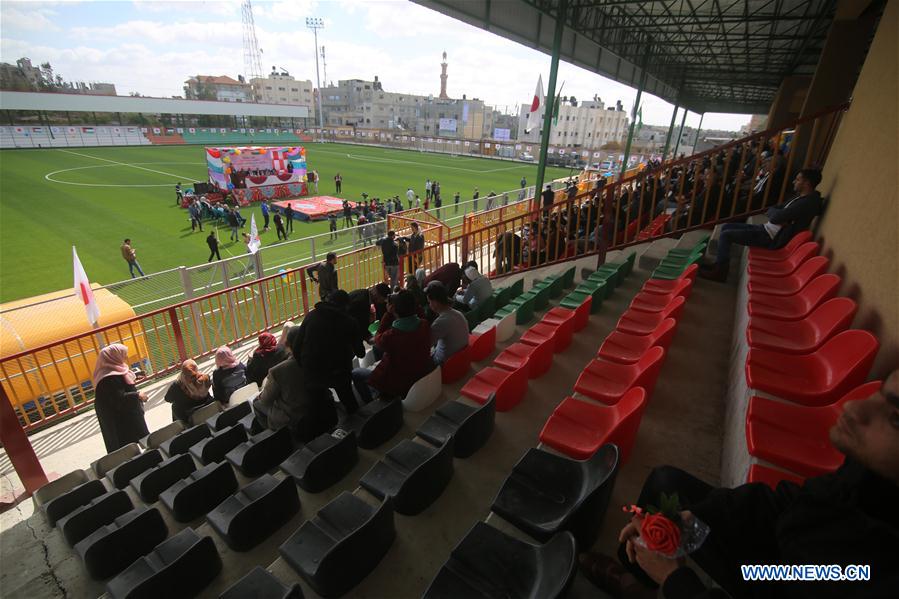 MIDEAST-GAZA-STADIUM