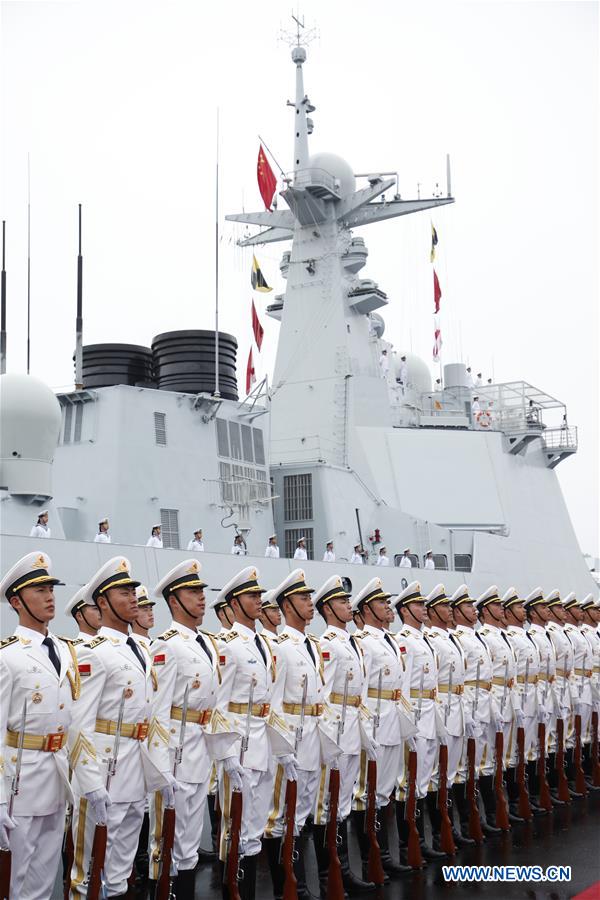 CHINA-QINGDAO-PLA NAVY-70TH ANNIVERSARY-PARADE (CN)