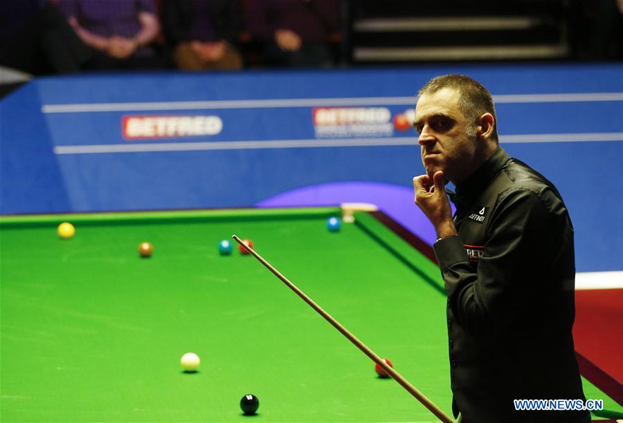 (SP) BRITAIN-SHEFFIELD-SNOOKER-WORLD CHAMPIONSHIP-DAY 4