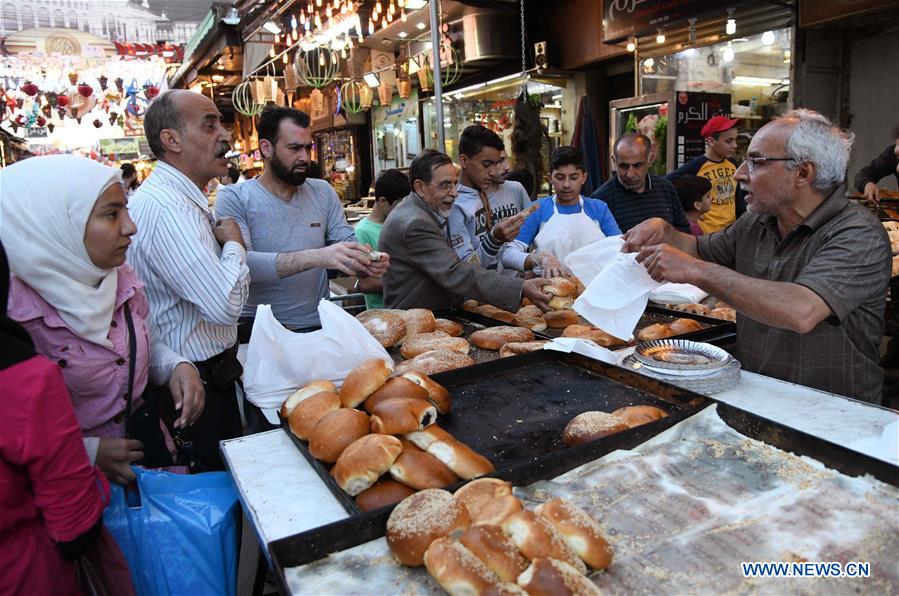 SYRIA-DAMASCUS-RAMADAN-MARKET