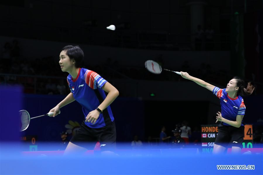 (SP)CHINA-NANNING-BADMINTON-TOTAL BWF SUDIRMAN CUP 2019