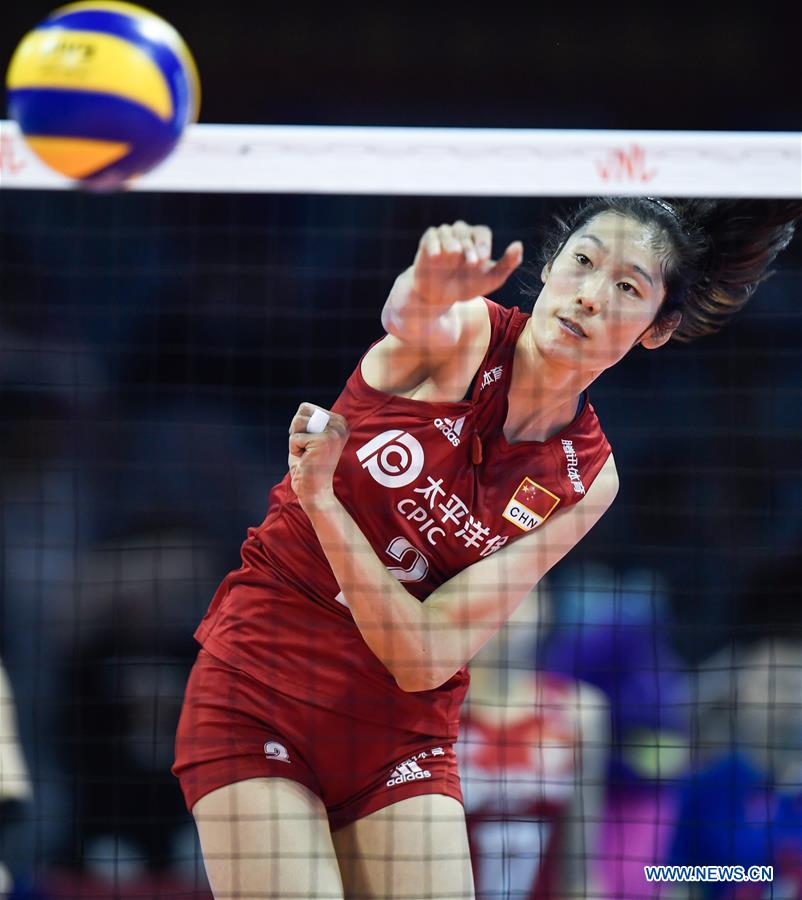 (SP)CHINA-NINGBO-VOLLEYBALL-FIVB NATIONS LEAGUE-CHN VS GER (CN) 