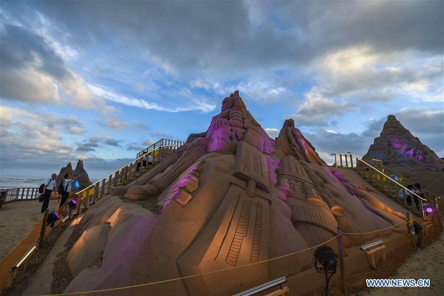 CHINA-ZHEJIANG-ZHOUSHAN-INT'L SAND SCULPTURE FESTIVAL (CN)