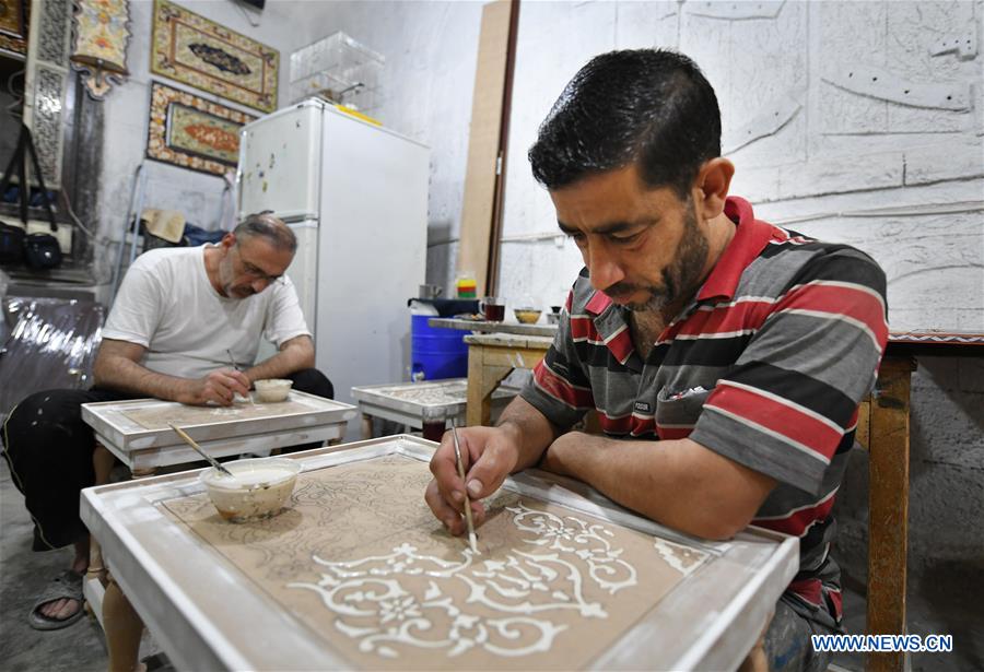 SYRIA-DAMASCUS-CRAFTS