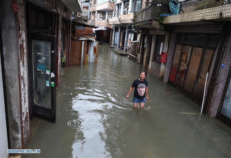 CHINA-ZHEJIANG-WENLING-TYPHOON LEKIMA (CN)