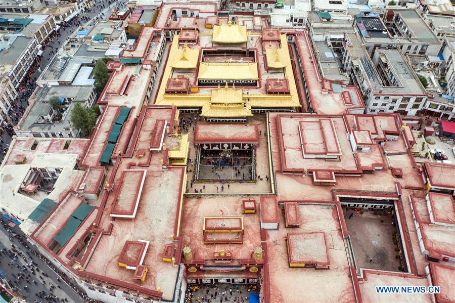 (InTibet)CHINA-TIBET-LHASA-AERIAL VIEW (CN)