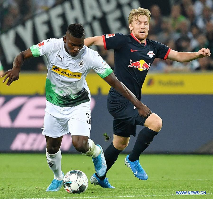 (SP)GERMANY-MOENCHENGLADBACH-SOCCER-BUNDESLIGA-MOENCHENGLADBACH VS LEIPZIG