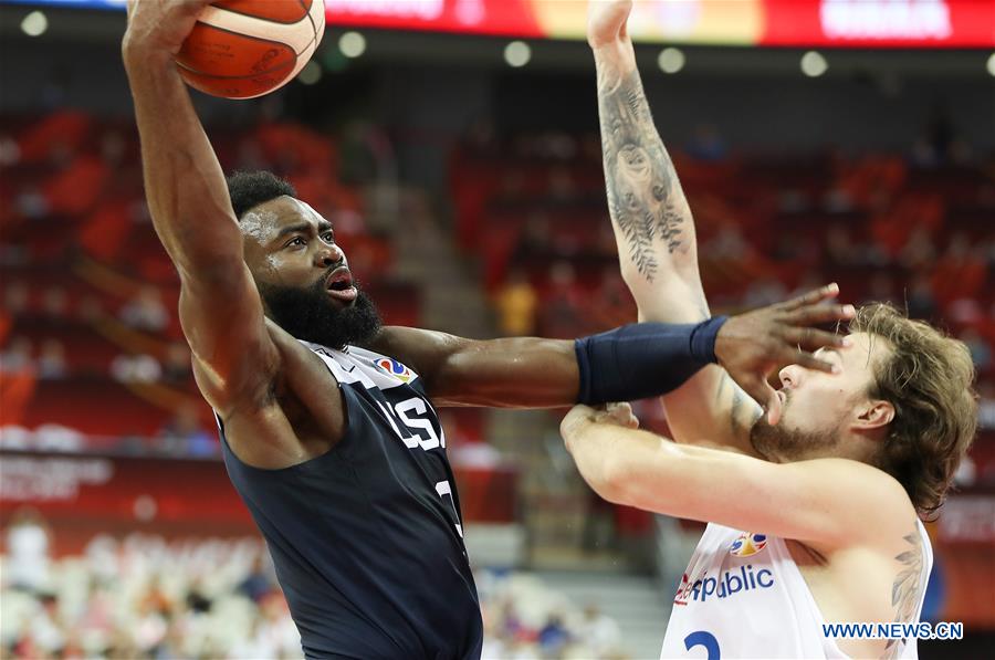 (SP)CHINA-SHANGHAI-BASKETBALL-FIBA WORLD CUP-GROUP E-UNITED STATES VS CZECH REPUBLIC (CN)