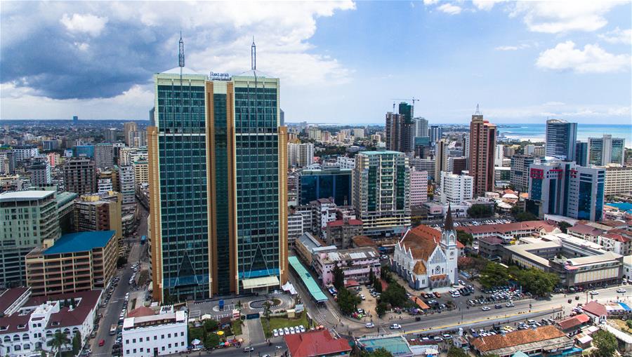 TANZANIA-DAR ES SALAAM-UGANDA-LEADERS-CHINA-BUILDING-INAUGURATION