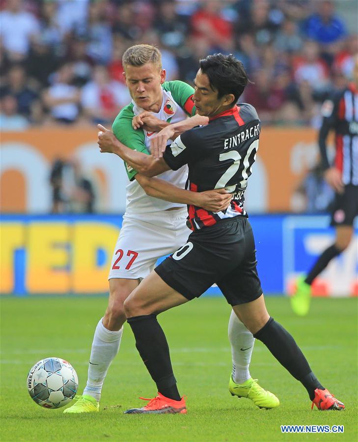 (SP)GERMANY-AUGSBURG-SOCCER-BUNDESLIGA-AUGSBURG VS FRANKFURT