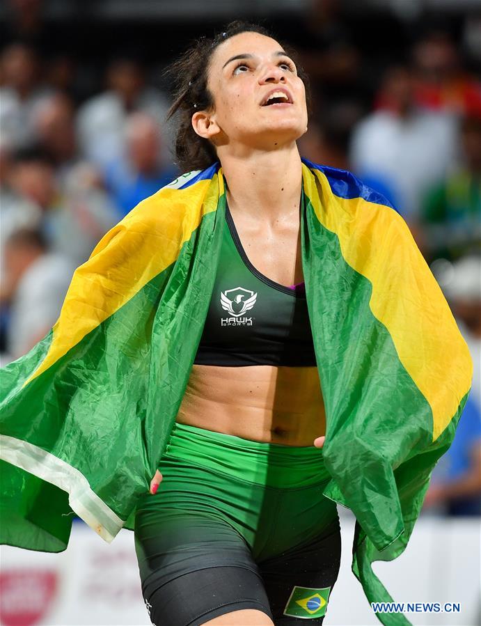 (SP)QATAR-DOHA-WORLD BEACH GAMES-WOMEN'S BEACH WRESTLING