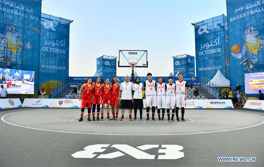 (SP)QATAR-DOHA-WORLD BEACH GAMES-WOMEN'S 3X3 BASKETBALL