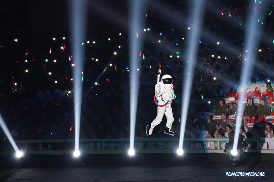 (SP)CHINA-WUHAN-7TH MILITARY WORLD GAMES-OPENING CEREMONY