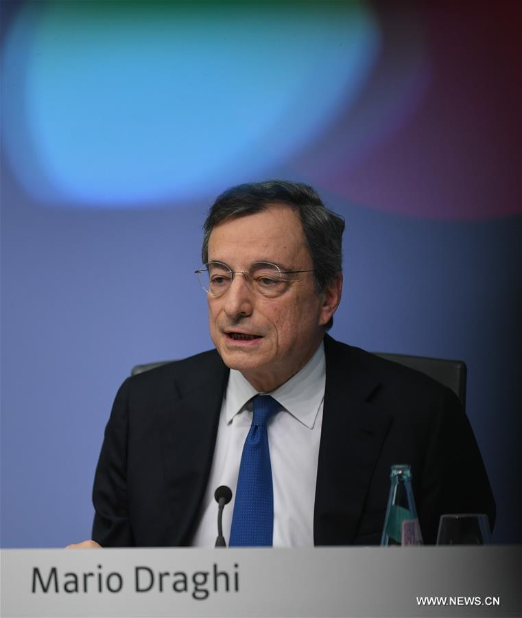 GERMANY-FRANKFURT-ECB-PRESS CONFERENCE-DRAGHI