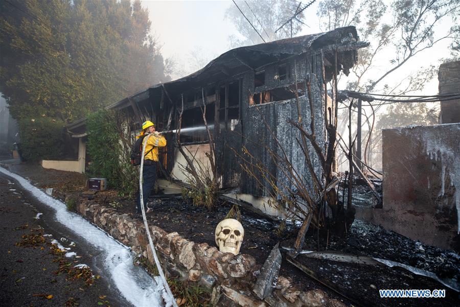 U.S.-LOS ANGELES-FIRE