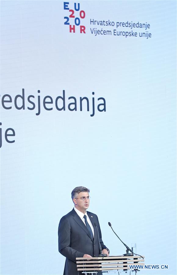 CROATIA-ZAGREB-PM-EU PRESIDENCY