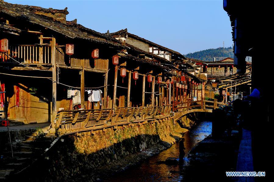 CHINA-FUJIAN-WUYISHAN-ANCIENT VILLAGE (CN)