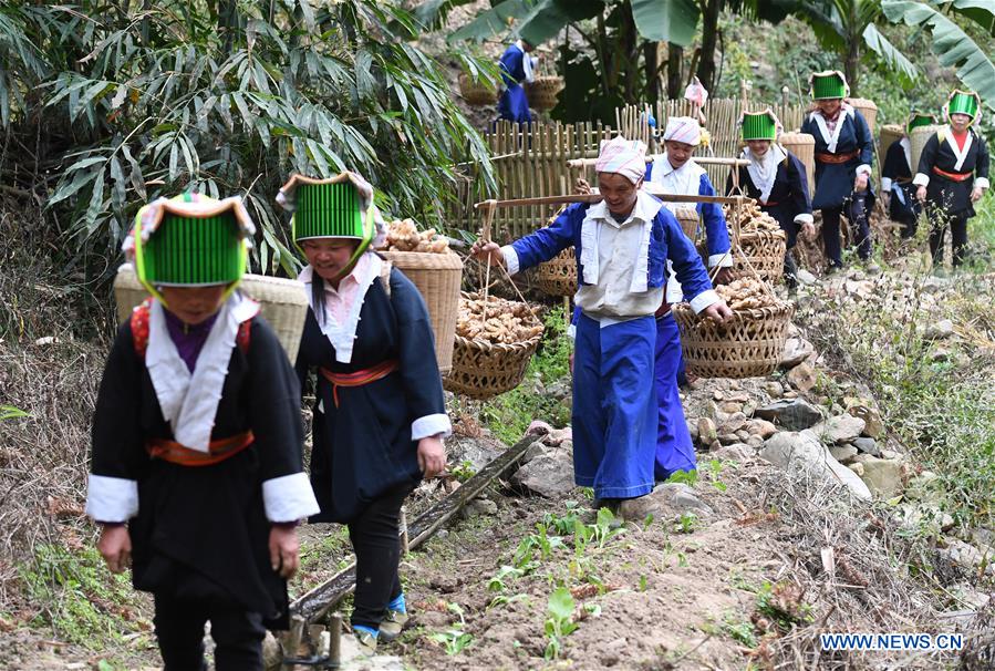 CHINA-GUANGXI-HEZHOU-YAO ETHNIC GROUP-POVERTY ALLEVIATION (CN)