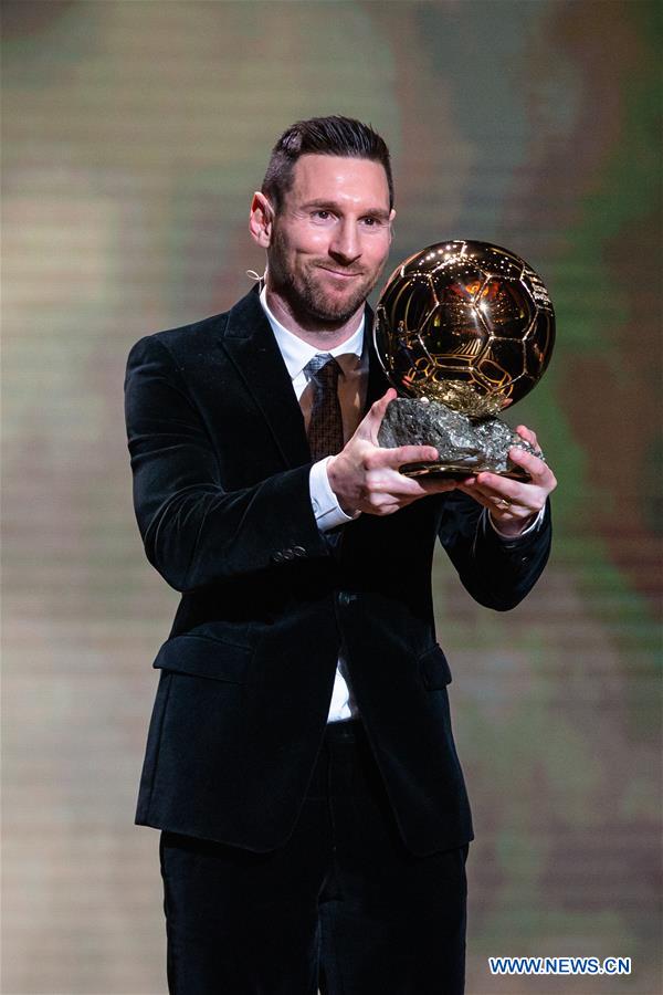 (SP)FRANCE-PARIS-SOCCER-BALLON D'OR 2019 AWARDS