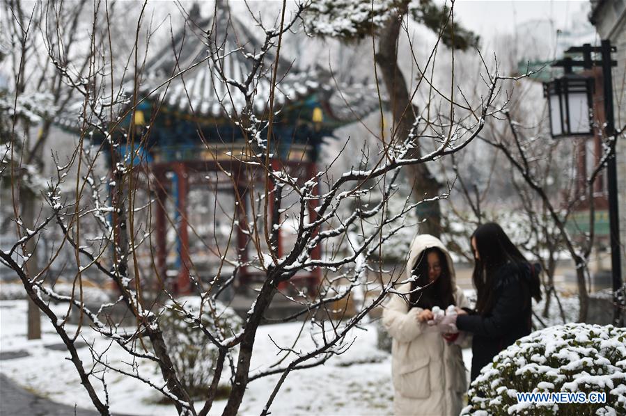 CHINA-TAIYUAN-SNOWFALL (CN)