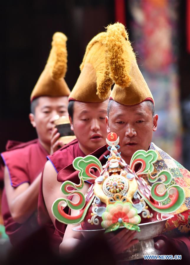 CHINA-LHASA-BUTTER LAMP FESTIVAL (CN)