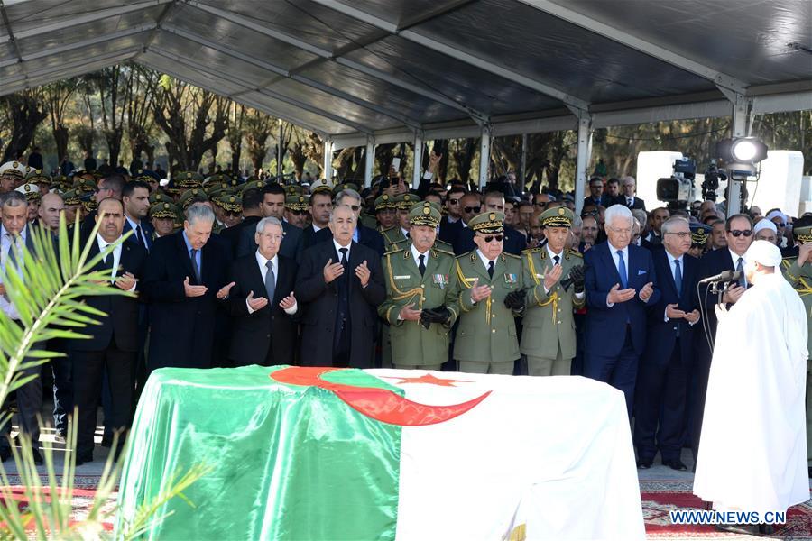 ALGIERIA-ALGIERS-LATE ARMY CHIEF-FUNERAL