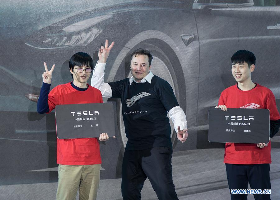 CHINA-SHANGHAI-TESLA-GIGAFACTORY-MODEL Y (CN)