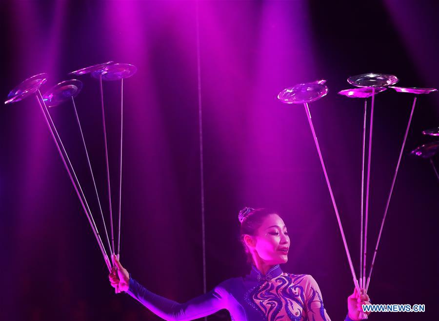 MONACO-MONTE-CARLO INTERNATIONAL CIRCUS FESTIVAL-CHINESE ACROBATS