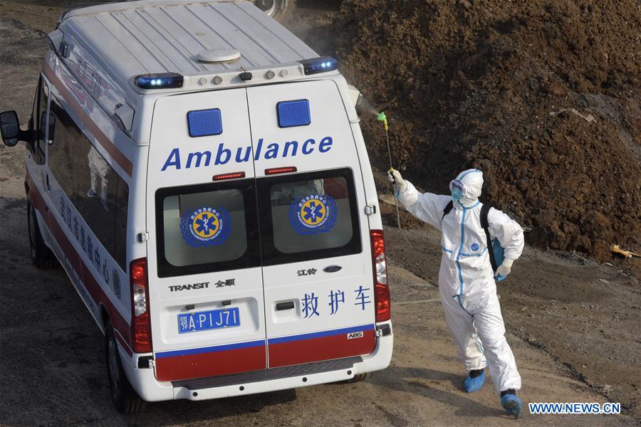 CHINA-HUBEI-WUHAN-HUOSHENSHAN HOSPITAL-PATIENTS (CN)