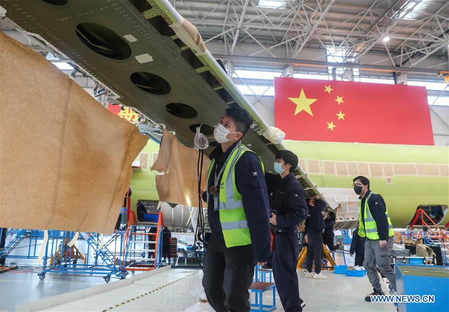 CHINA-SHANGHAI-REGIONAL AIRCRAFT-ARJ21-PRODUCTION RESUMPTION (CN)