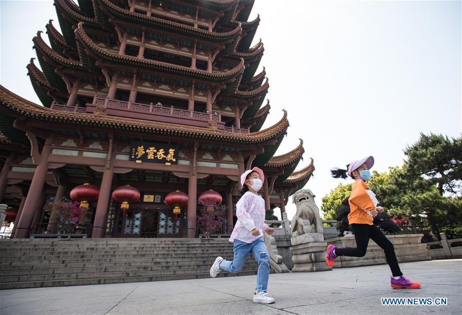 CHINA-WUHAN-COVID-19-TOURISM-YELLOW CRANE TOWER-REOPENING (CN)