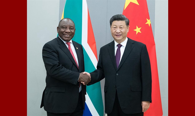 China ready to promote strategic partnership with South Africa: Xi