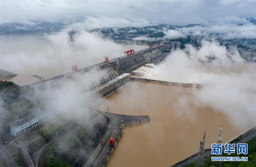 #（防汛抗洪）（1）今年入汛以來最大洪水抵達(dá)三峽 流量超6萬立方米/秒