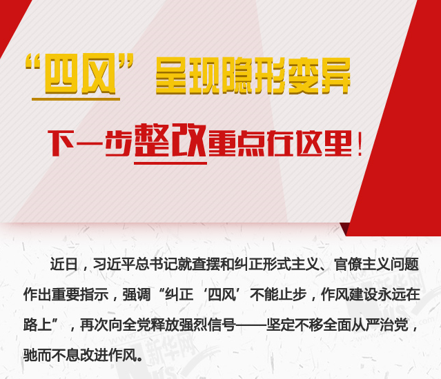 “四風”呈現(xiàn)隱形變異，下一步整改重點在這里！