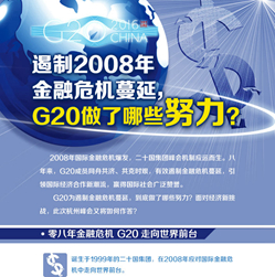 【G20系列圖解】遏制2008年金融危機蔓延 G20做了哪些努力？